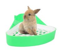 de para Conejos,Bandeja para Bunny Corner | Inodoro para Mascotas, Entrenador para Orinal, Jaula Desmontable para Mascotas para Conejo, Conejillo de Indias, Hurones, Chinchilla