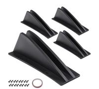 de Parachoques Trasero para Coche, difusor de Parachoques Trasero | Difusor Trasero de Aleta de tiburón para Coche de 4 Piezas - Difusor de Parachoques Trasero para una Apariencia aerodinámica,