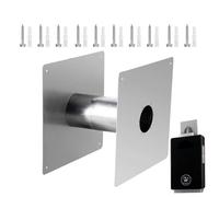 De Pared Para Estufa De Gránulos - Tubo De Acero Inoxidable De Doble Pared Ajustable | Manga De Ventilación Para Calentador De Agua De Gas Interior | Paso De Chimenea Resistente Al Calor,