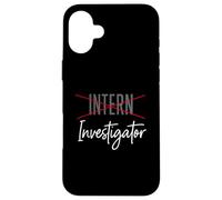 De pasante a investigador de investigación clínica Carcasa para iPhone 16 Plus