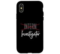 De pasante a investigador de investigación clínica Carcasa para iPhone X/XS