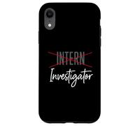 De pasante a investigador de investigación clínica Carcasa para iPhone XR