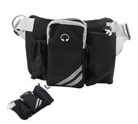 De Paseo Para Mascotas - Tela Impermeable 28,3 X 18,3 cm, Dispensador de Alimentos Con Múltiples Bolsas, Hebilla Segura | Organizador de utilidad portátil y ligero para actividades de