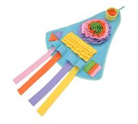 de Pastel de Mina de Liso para Perros, Estera de sniffle de Cachorro | Diseño de Aviones Pad El olfato de la Compañía | Interactivo de alimentador de olfateo para el