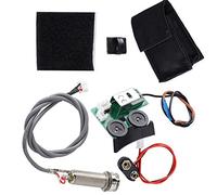 de Pastilla de Guitarra Acústica, Pastilla Precableada Plug and Play, Caja de Batería Combinada con Preamplificador para VT1 Tail Nail Pickup EQ, Accesorio de Guitarra DIY