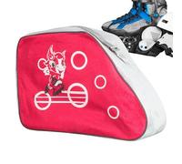 de Patinaje con Rodillo Transpirable - Mochila Ajustable con ventilación de Malla, Almacenamiento de Gran Capacidad | Transporte de Equipo de Patinaje sobre Hielo para niños, niñas, Adolescentes