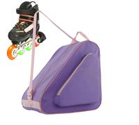 de Patinaje de Nailon, 40 x 40 x 26 cm, de Patinaje de Hockey con diseño Impermeable, Gran Capacidad de Almacenamiento para Patines de Ruedas, Equipo de Patinaje cuádruple, Correas