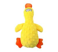 de pato para perros, peluche calmante chirriante, lindos juguetes de pato, para masticadores agresivos pequeños, medianos y grandes, cachorros, mascotas, para interiores y hogares