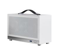 De PC -ATX con Asa - Placa De Acero SPCC De PC Portátil De Acero De 0,7 Mm Compatible | Placa Base Mini-ITX, Pequeña Carcasa Portátil, Chasis De Escritorio Minitorre para MATX