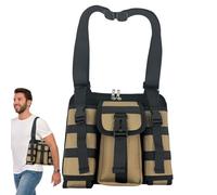 de pecho,Organizador impermeable para teléfono y billetera - Organizador de juego de destornilladores, para viajes, senderismo, deportes de trabajo, escuela, teléfono, cartera, paraguas botella