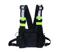 De Pecho - Oxford De Tela Que Corre El Pechoral, Paquete Deportivo Reflectante, Impermeable | Cartón De Viaje Ligero Con Un Almacenamiento Extra | Confortele Outdoor Sports Cash Para Correr
