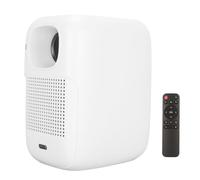 de Películas Al Aire Libre, 1080P 5G WiFi 4D 4P Zoom Pequeño 3000lm Enfoque Eléctrico para Oficina para (Enchufe de la UE)