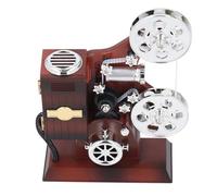 de Películas de Películas ABS Hecho a Mano Caja de Música Caja de Música de Estilo Vintage Caja de Cuerda Respetuosa con el Medio Ambiente Adecuada para el