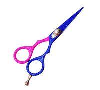 De pelo profesional de corte tijeras de pelo tijeras Peluquería Tijeras Colour rosa colour morado/12.7 cm E-140