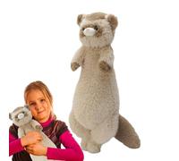 De Peluche De Hurón - Juguete De De 52x20 Cm Juguete De Almohada De Animal De Suave | Animal Lindo De Felpa Decorativo para Dormir, Compañero De Regalo para Niños, Niñas, Adultos, Sofá