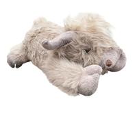 De Peluche De Las Tierras Altas,Muñeca De Peluche Suave Con Aroma Y Apta Para Microondas - Juguete Enfriable De De Las Tierras Altas - Para Bebés Niñas Adultos Confort Apoyo Decoración De Guardería