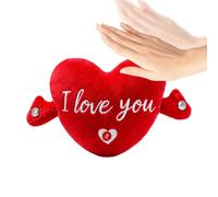 De Peluche Musical Interactivo | Adorable Y Tierno Muñeco En Forma De Corazón De Amor | Metrónomo de Peluche con Sonido | para Niños, Niñas, Preescolares, Padres, Reuniones en Casa, , Aula y Guardería