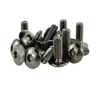 de pernos de carenado clips clips acero para cebr1000rr 2012-2016 modelos compatibles con sportbike set de pores completos de carenado(Black)