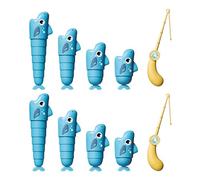 de pesca para niños, educativo interactivo de promoción temprana, 6,5 x 2 peces, juego de mesa para niños, niñas, educación en casa, cumpleaños, sala de espera, Navidad, Año Nuevo