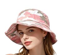 De Pescador - Sombreros De Protección UV De ala Ancha De Camuflaje | para El Sol De Playa con Textura Natural Lavada Que Mejora Su Vintafor Acampar Al Aire Libre Senderismo