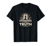 De pie por la verdad Hechos 7 fe cristiana audaz coraje Camiseta