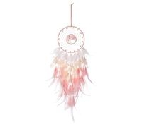 De - Piedra Preciosa Rosa De Vida Del Árbol, Ornamento Colgante De Protección Espiritual, Colgante De Pared De Bohemia Hecho A Mano | Decorativo De Equilibrio