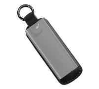 de piel sintética de 1.57 x 4.33 pulgadas, organizador de almacenamiento USB, fundas portátiles para unidades USB, memorias y uso diario