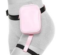 de Pierna de Muslo para Mujer, Bolso Deportivo portátil, Paquete de Utilidad para Montar a la, diseño de Estructura de arnés Ajustable de Nailon, Organizador de Almacenamiento Compacto para