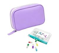 de píldoras | organizador impermeable portátil reutilizable con cremallera de almacenamiento para tabletas, para uso de planificación semanal en casa, oficina, gimnasio, de D