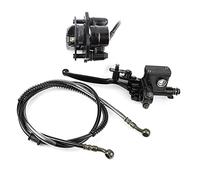 de pinza de freno de disco trasero hidráulico con pastillas para quad, moto de cross, ATV y duna; fabricado en aluminio de alta resistencia, anticorrosión y resistente al