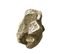 de pirita natural, espécimen de pirita de cobre, calcopirita, piedras de roca de cristal, piedra de colección de racimo decoración de la habitación (Color : Random, Size : 250-300g)