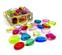 De Piscina De Buceo: Coloridas Gemas De Buceo para La Búsqueda del Tesoro, Diamantes Piratas Submarinos Realistas | Juego De Caza De Piedras Preciosas De Piscina, Juego De Entrenamiento De Buceo