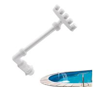 de Piscina de Fuente: pulverizador de Agua Decorativo, Fuente Ajustable para Patio, Elegante Juego de boquillas de Cascada para Patio Trasero, Niebla de refrigeración acuática para jardín