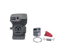 de pistón de cilindro de 38 mm de 37 mm compatible con MS170 MS180 170 180 MS171 MS181 MS 171 181 MS181C Cadena se adapta a piezas de motosierra de gas de jardín(NEW MS180 38mm)