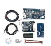 de Placa única Hoson I3200, Placa Principal, Placa Madre, Placa de Transporte Compatible con Impresora solvente Humana Allwin Xuli(A Set)