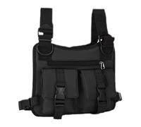 de Poitrine pour Homme - Sac De Poitrine Léger Et Réglable | Sac àDos Polyvalent pour Randonnée Sport Fitness Travail Ville Camping Transport Quotidien sac à dos homme mode décontractée équipemen
