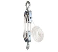 de polea de polea - elevación de poleas, Lasthoist | -Wheel - de polea con cuerda trenzada, bloque de elevación manual de alta resistencia, rueda de industrial Durabl para el B