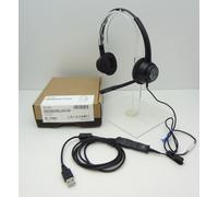 De Poli Encorepro 320 Estéreo Qd Auriculares Con DA95 Usb-A Cable para Work Home