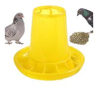 de pollo, alimentador de pollo,Alimentador pollitos, para gallinero, sin líos | de pato estable, accesorios de gallinero, puede contener 0,8 kg de patatas fritas de maíz, f