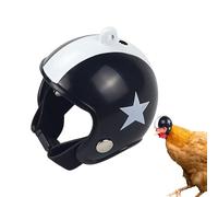 De Pollo - Gorro De Gallina PP De 4x4,5 Cm Con Correa Ajustable | Gorros Divertidos Para Pájaros Para Gallinas, Gallos, Pollos | Casco De Seguridad Para Disfraz De Animales Pequeños Para Uso En Interi