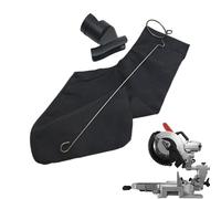 de polvo para sierra de mesa, ligera, de gran capacidad, ajustable, suministros de carpintería, accesorios de sierra ingletadora, colectora de residuos para máquina de mármol, Salida de