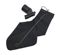 de polvo para sierra ingletadora, de polvo ajustable con cable de gran capacidad, suministros para carpintería, accesorios para sierra ingletadora, colectora de residuos para máquina