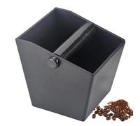 De Posos De Café Expreso - Contenedor De Abs De 11,8x11,8x11,2 Cm, Accesorio De Barra Resistente, Diseño De Limpieza | Tenedor Profesional De Los Desechos Del Para El Uso Del Equ