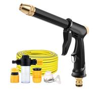 de presión portátil Pulverizador de limpieza portátil | Máquina de alta presión para jardín Limpieza de camiones, vehículos, suelos, casas, vallas, césped, entradas de vehículos,