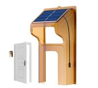 De Protección Eléctrica - Protector De Timbre Con Panel Solar, Cubierta De Timbre | Para Piso, Casa, Lugar De Trabajo Fuera De La Aula De La Loca