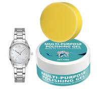 De Pulido De Plata | Pasta de Limpieza de Manchas 100 Gramos - Limpiador De Deslustrar Plata | Para Pendientes, Collares, Hombres, Mujeres, Adultos, Mamá, Papá, Hermanas, Hermanos Y Hermanas