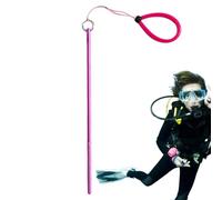 de puntero de buceo, caña multiusos, herramienta subacuática, equipo de buceo portátil, accesorio para hacer ruido, correa de muñeca incluida, dispositivo para exploración de océanos,