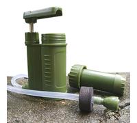 de purificación de Agua para la Supervivencia: Filtro de Agua portátil Ligero para Accesorios de Camping para Ape | Filtro de Agua de Engranajes para Supervivencia, purificador de Agua