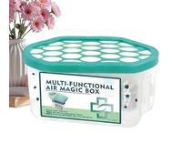 de purificación de aire - ABS 13x10x7cm 350ml Cubo mágico para eliminación de polvo | Ambientador Automático Fragancia Perfumada, Succión de Polvo, Hogar, Armario, Coche | Dormitorio, cocina,