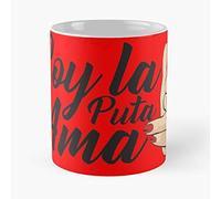 De Puta Soy House Papel Ama La El mejor regalo taza de café con leche 11 oz